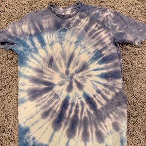 ROLLING STONES TIE DIE GRAPHIC OVERSIZED TEE